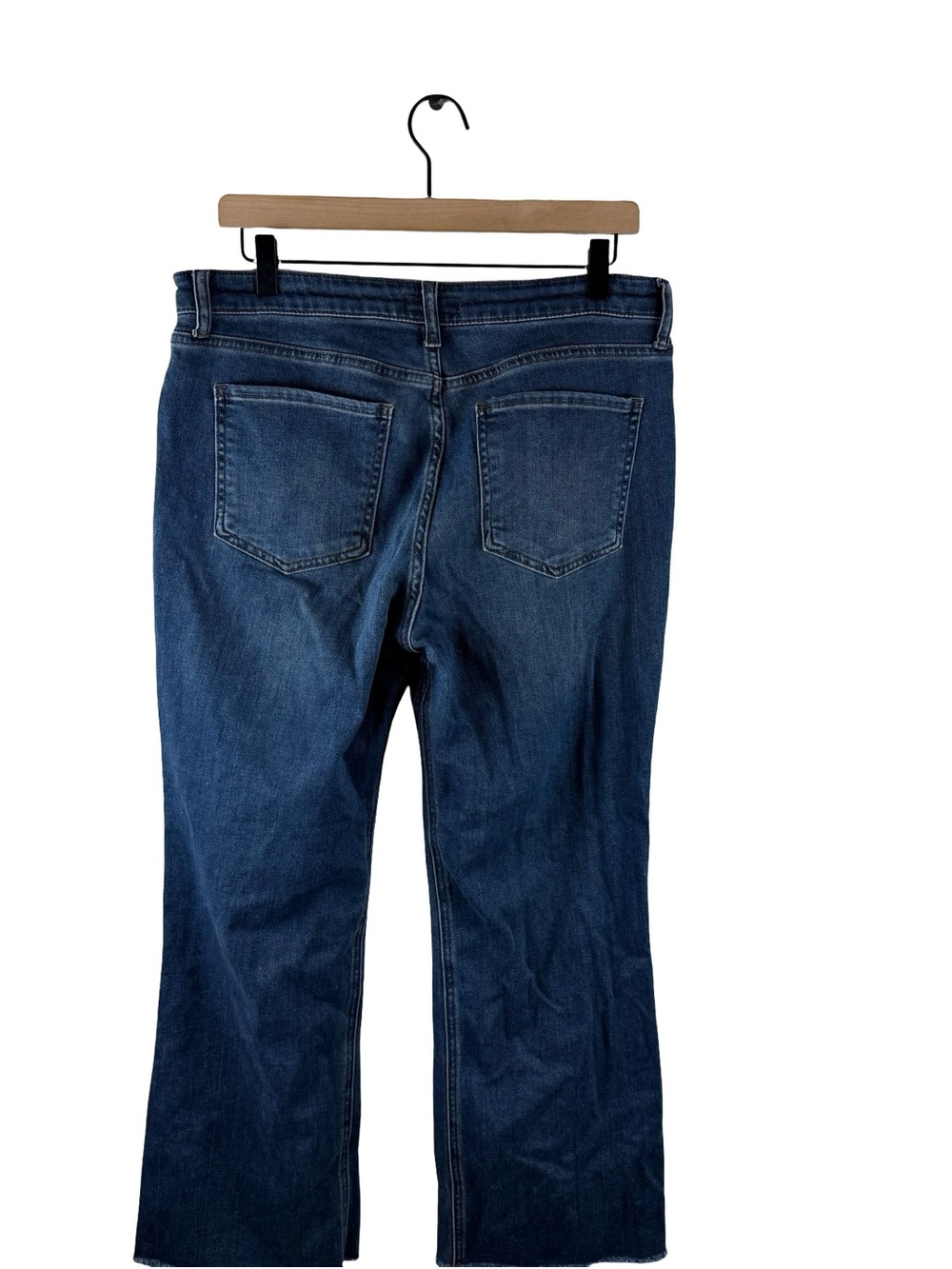 Kut from the Kloth Kelsey Fab Ab High Rise Ankle Flare Jeans - Picture 6 of 9